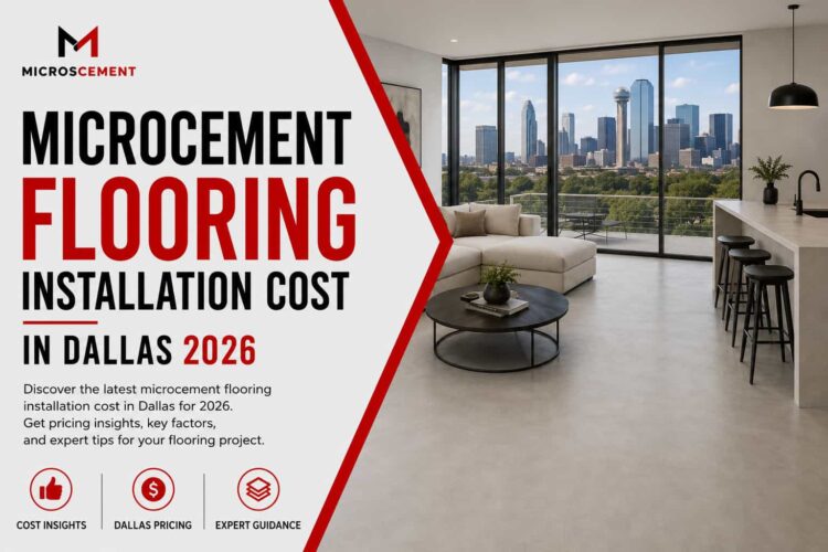 Microcement Flooring Installation Cost in Dallas
